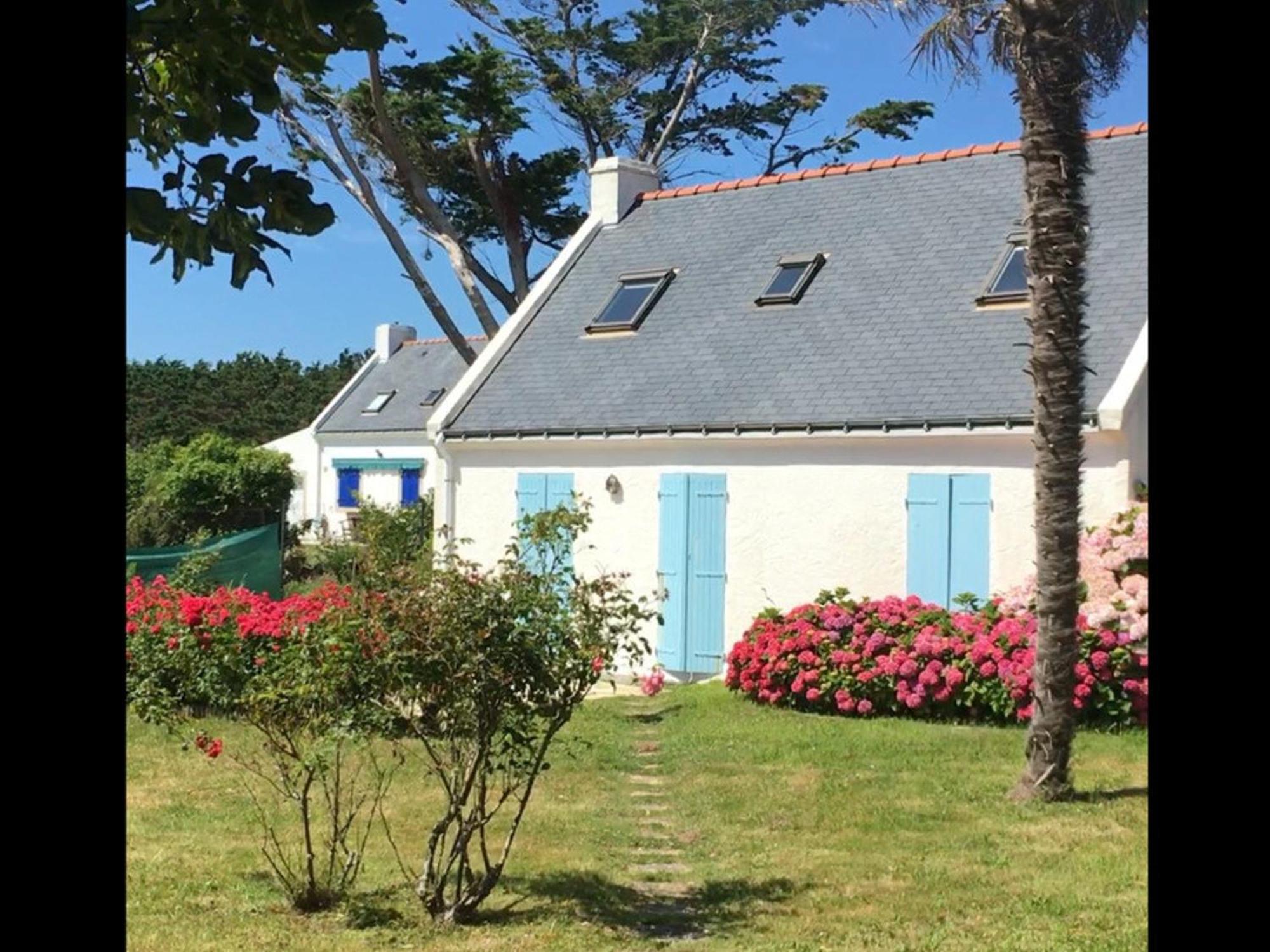 Maison Confortable Pres De La Mer Et Du Bourg, Calme Et Authenticite A Sauzon. - Fr-1-418-153 Exterior photo