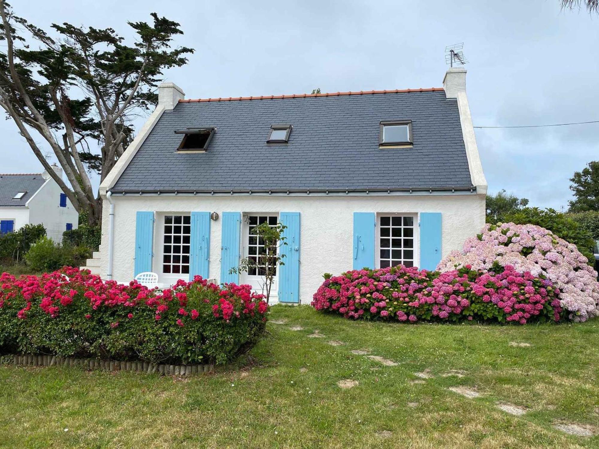 Maison Confortable Pres De La Mer Et Du Bourg, Calme Et Authenticite A Sauzon. - Fr-1-418-153 Exterior photo